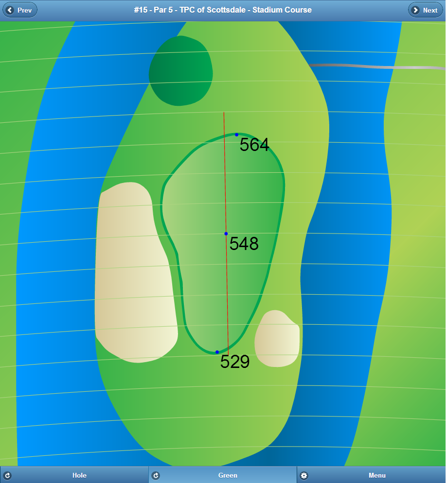 Golf GPS App Screenshot